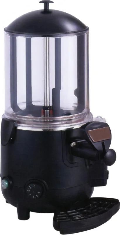 Omcan DI-CN-0010 10 L hot chocolate dispenser with polycarbonate bowl
