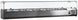 Omcan RS-CN-0009-P 79 inch refrigerated topping rail with glass guard