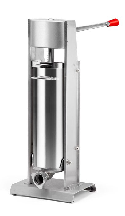 Omcan 44924 Trento Tre Spade vertical manual sausage stuffer 15 lb