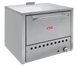 Omcan PE-CN-36P31 single chamber countertop natural gas pizza oven
