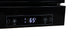 Omcan RE-CN-0450B 26 inch black one glass door display refrigerator with LED light