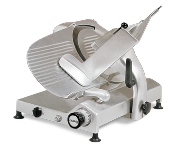 Omcan C350/N Omas 14 inch gear driven heavy duty meat slicer