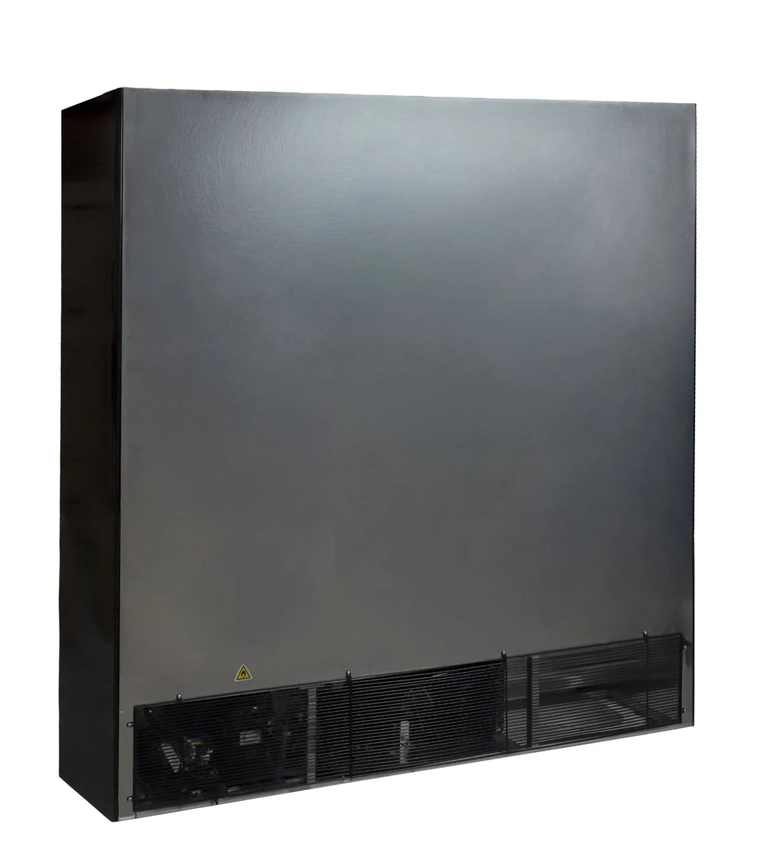 Omcan RE-CN-1500B display refrigerator angled view