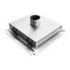 Omcan 44612 18 x 18 inch stainless steel floor drain with grating bar