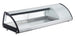 Omcan RS-CN-0043-SC 45 inch curved glass refrigerated sushi showcase in white