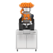 Zumex Speed Up All-in-One Wide citrus juicer on mirror finish podium