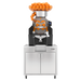 Zumex Speed S Plus All-in-One Wide citrus juicer on mirror finish podium