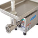 Pro-Cut KG-12-SS Meat Grinder Electric #12 Hub — overhead view of the feed pan with stomper