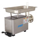 Pro-Cut KG-12-FS Meat Grinder Electric #12 Hub — elevated three-quarter view showing feed pan interior