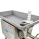 Pro-Cut KG-22W-SS Meat Grinder Electric #22 Hub — overhead view of the feed pan with stomper