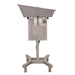 Pro-Cut KG-32-XP Meat Grinder Electric #32 Hub — front view on its pedestal floor stand