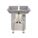 Pro-Cut KG-32 Meat Grinder Electric #32 Hub — front three-quarter view with feed pan