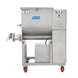 Pro-Cut KMG-32 Meat Grinder Electric #32 Hub — rear three-quarter view on casters