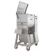 Pro-Cut KMG-32 Meat Grinder Electric #32 Hub — side view with the mixing chamber lid raised