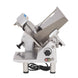 Pro-Cut KMS-12 Meat Slicer Manual 45° Angled Gravity Feed — rear three-quarter view showing carriage