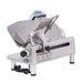 Pro-Cut KMS-13 Meat Slicer Manual 45° Angled Gravity Feed — front three-quarter view showing blade and carriage