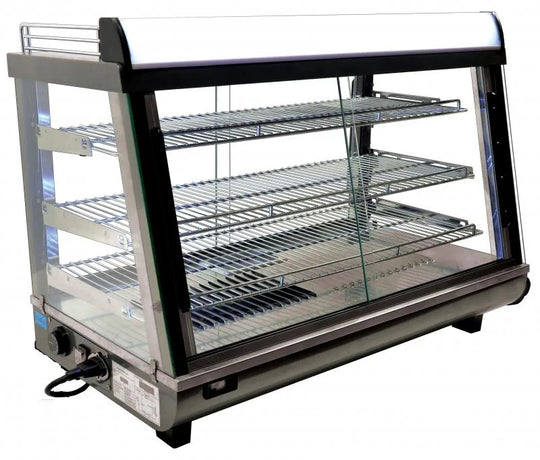 Omcan DW-CN-0136 countertop display warmer alternate view