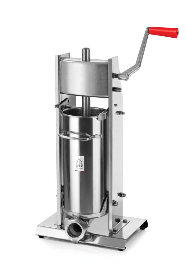 Omcan 13734 Trento Tre Spade vertical manual sausage stuffer stainless steel