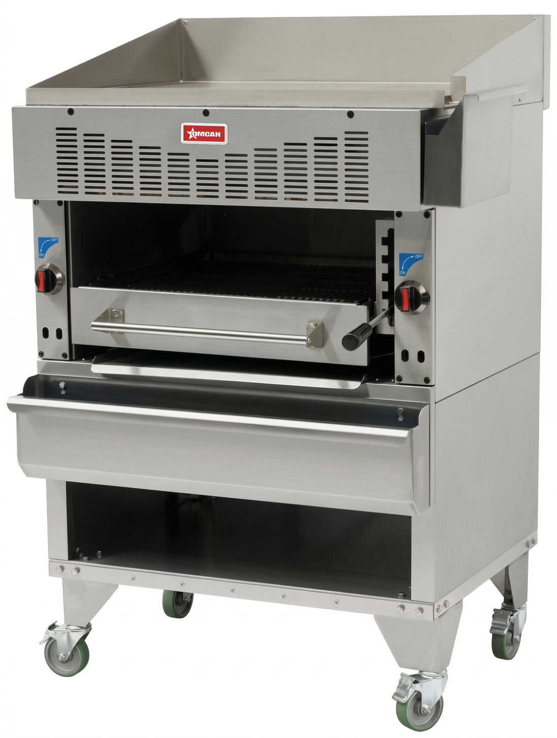 Omcan CE-CN-0036U-NG natural gas overfired broiler