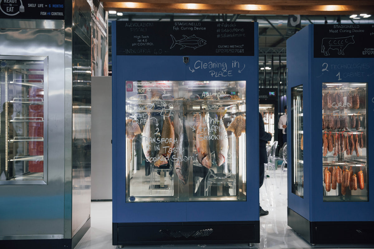 Omcan PES15T4.0 fish curing cabinet additional view