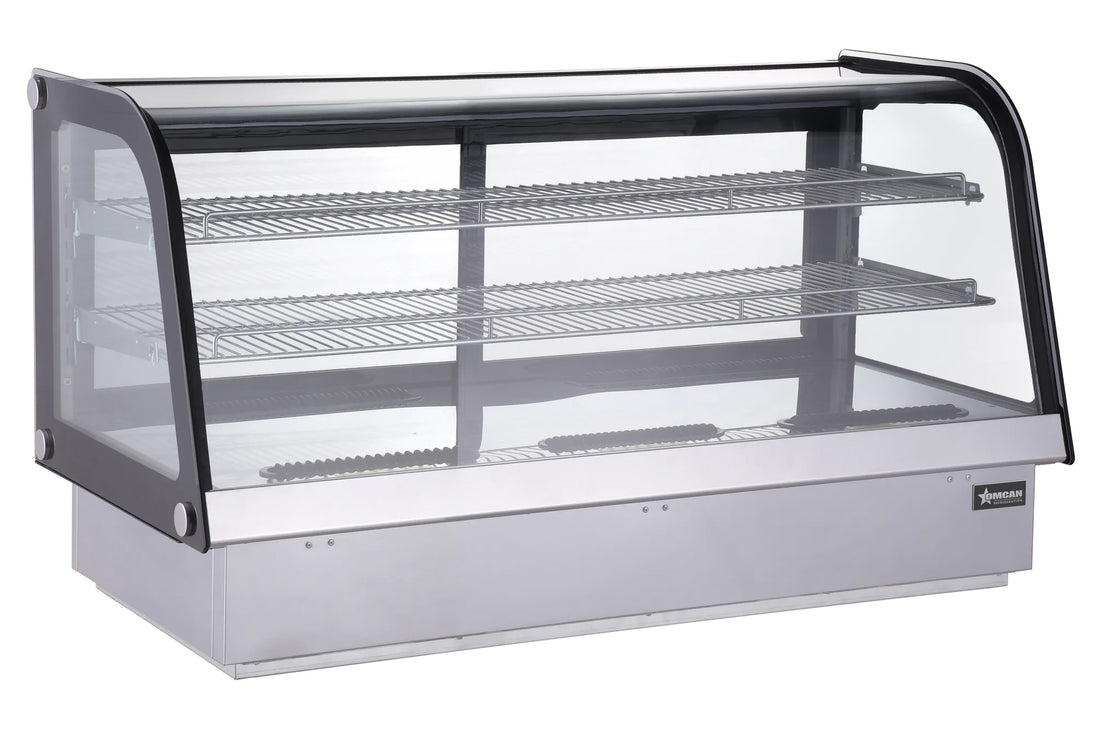 Omcan RS-CN-0252-4D drop-in refrigerated showcase additional view