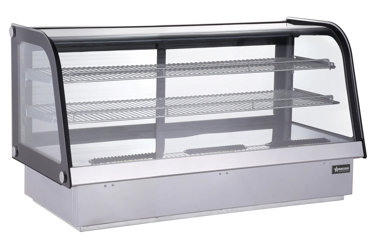 Omcan RS-CN-0252-4D drop-in refrigerated showcase additional view