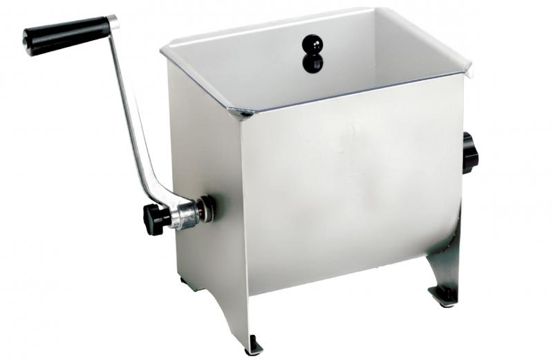 Omcan 13152 manual non-tilting meat mixer 17 lb capacity