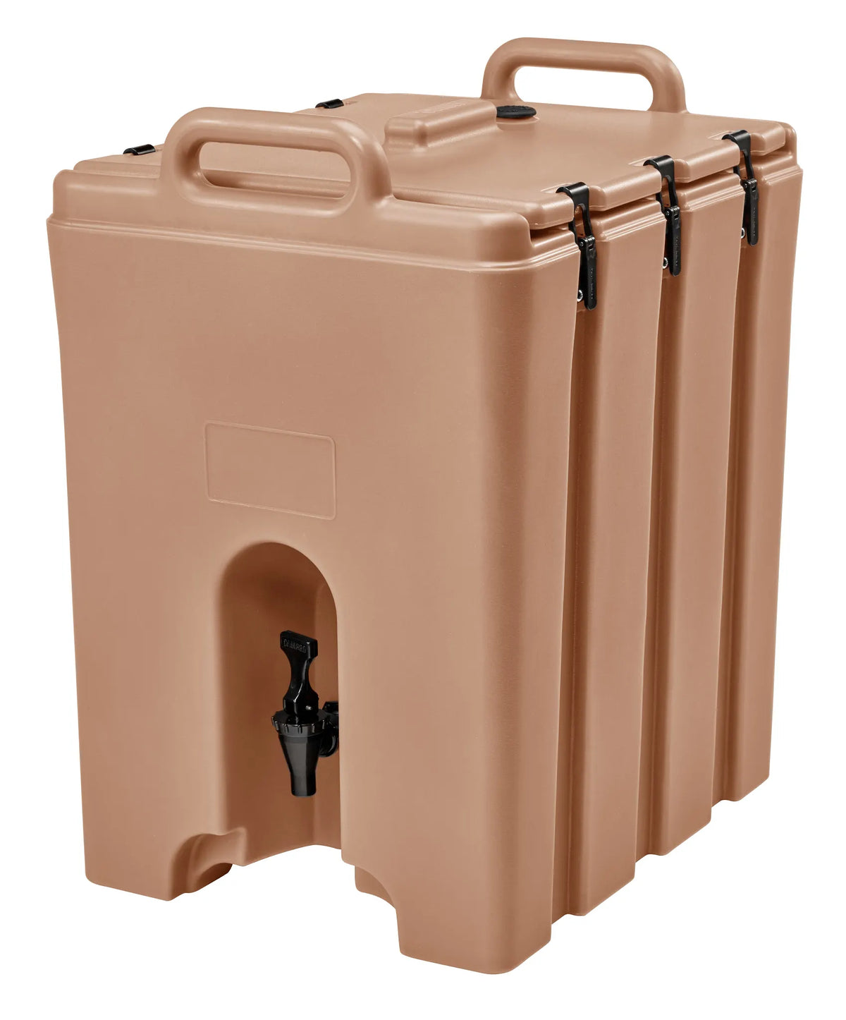 Cambro 1000LCD157 coffee beige beverage carrier, 11-3/4 Gallon (44.5 L) capacity