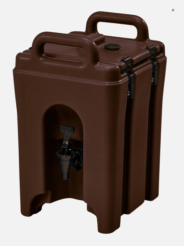 Cambro 100LCD131 dark brown beverage carrier, 1-1/2 Gallon (5.7 L) capacity