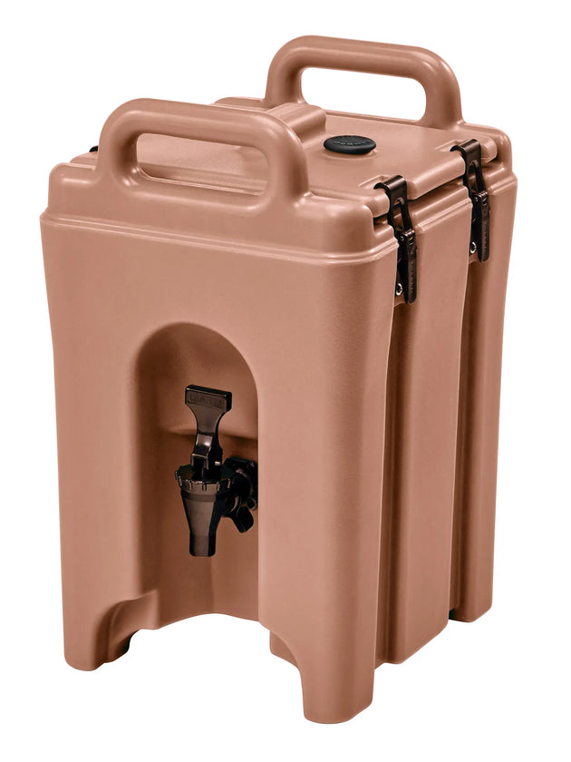 Cambro 100LCD157 coffee beige beverage carrier, 1-1/2 Gallon (5.7 L) capacity