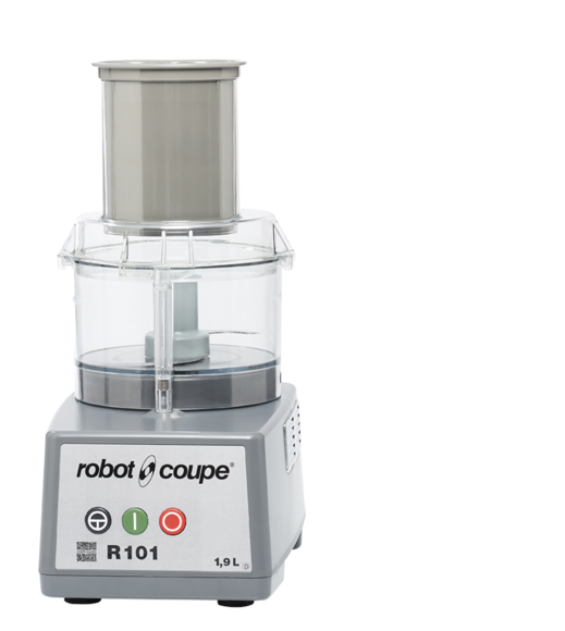 Robot Coupe R101PPLUS clear bowl combination food processor with pulse control
