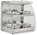 Omcan FW-CN-0100-C countertop heated display case alternate view