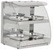 Omcan FW-CN-0100-C countertop heated display case alternate view