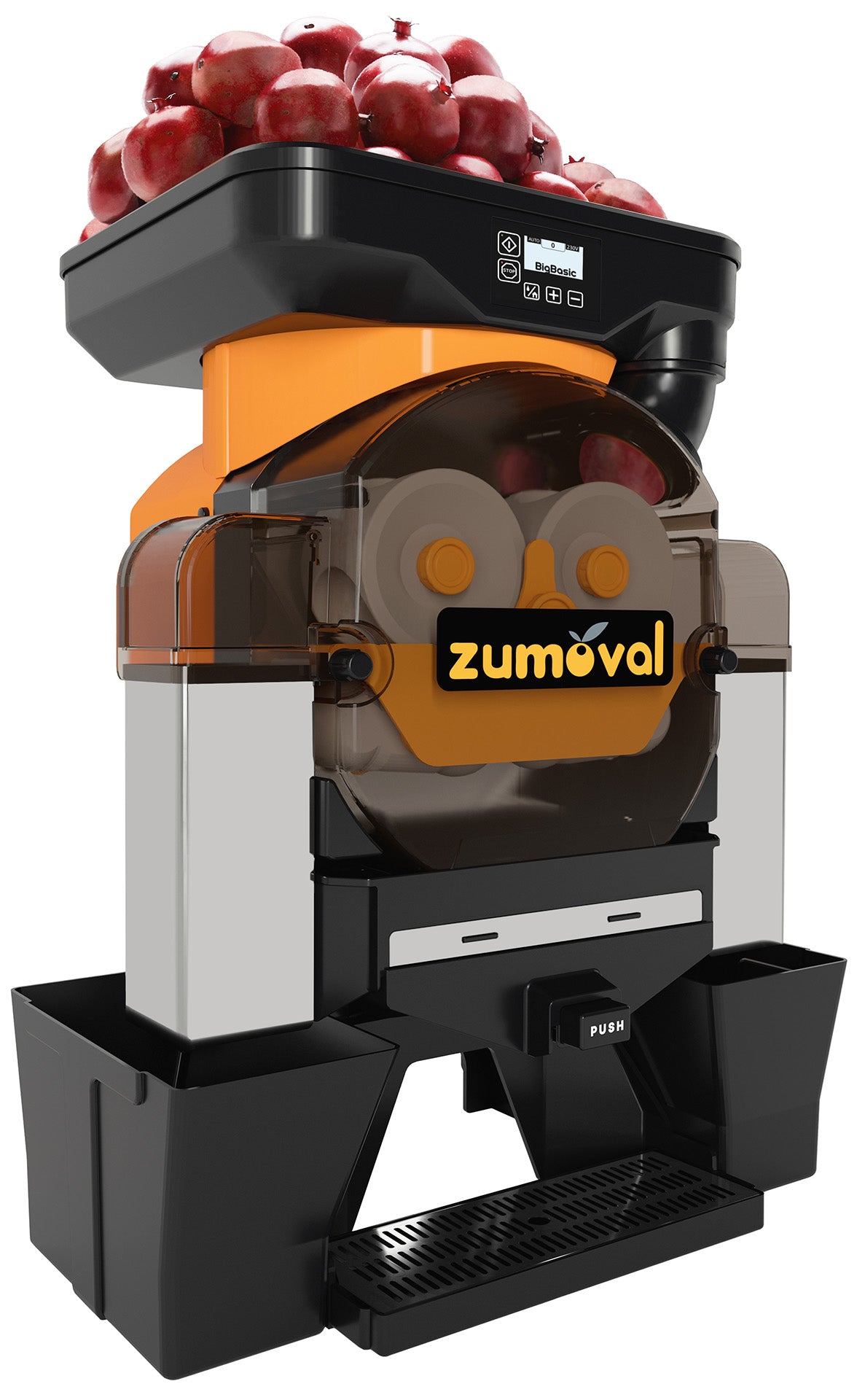 Omcan JE-ES-0028P-BB Zumoval Big Basic automatic juice extractor with self-cleaning system