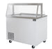 Omcan FR-CN-0047 47 inch ice cream dipping display freezer with sneeze guard
