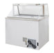 Omcan FR-CN-0047 dipping display freezer angle view