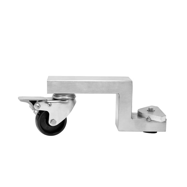 Omcan 69578 Talsa stainless steel swivel caster with brake for 95 lb sausage stuffers