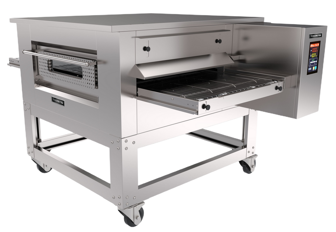 Omcan CE-IT-0500 Trento 63 inch electric ventilated conveyor pizza oven