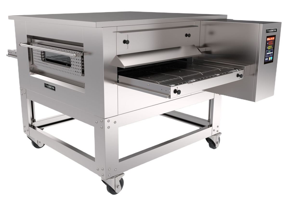 Omcan CE-IT-0500 Trento 63 inch electric ventilated conveyor pizza oven