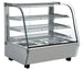 Omcan DW-CN-0120-E 27 inch curved glass countertop display warmer