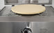 Omcan CE-CN-0748 stainless steel propane pizza oven with foldable legs