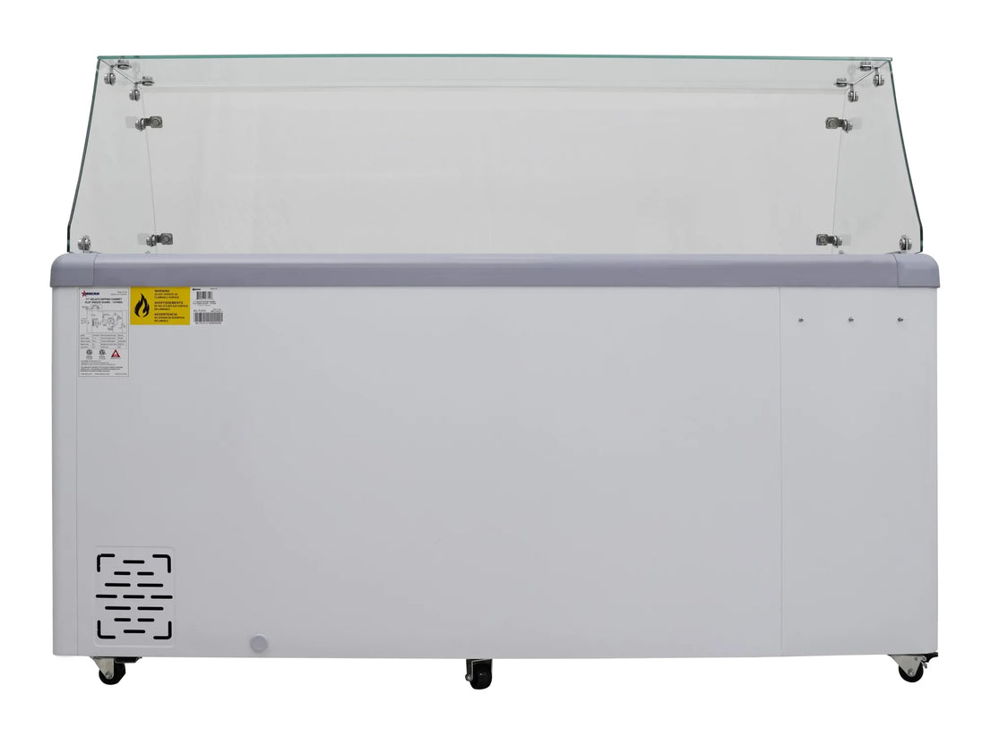 Omcan FR-CN-0014 gelato dipping cabinet additional view