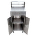 Omcan 43470 mobile receiving desk alternate view
