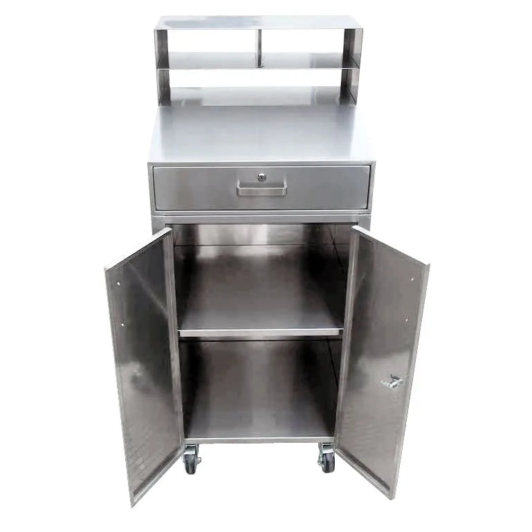 Omcan 43470 mobile receiving desk alternate view