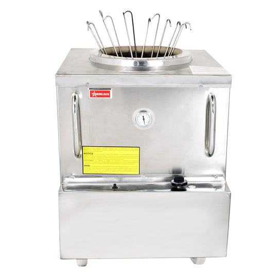 Omcan CE-IN-3434 natural gas stainless steel tandoor clay oven