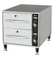 Omcan FW-CN-0002 double freestanding narrow drawer warmer
