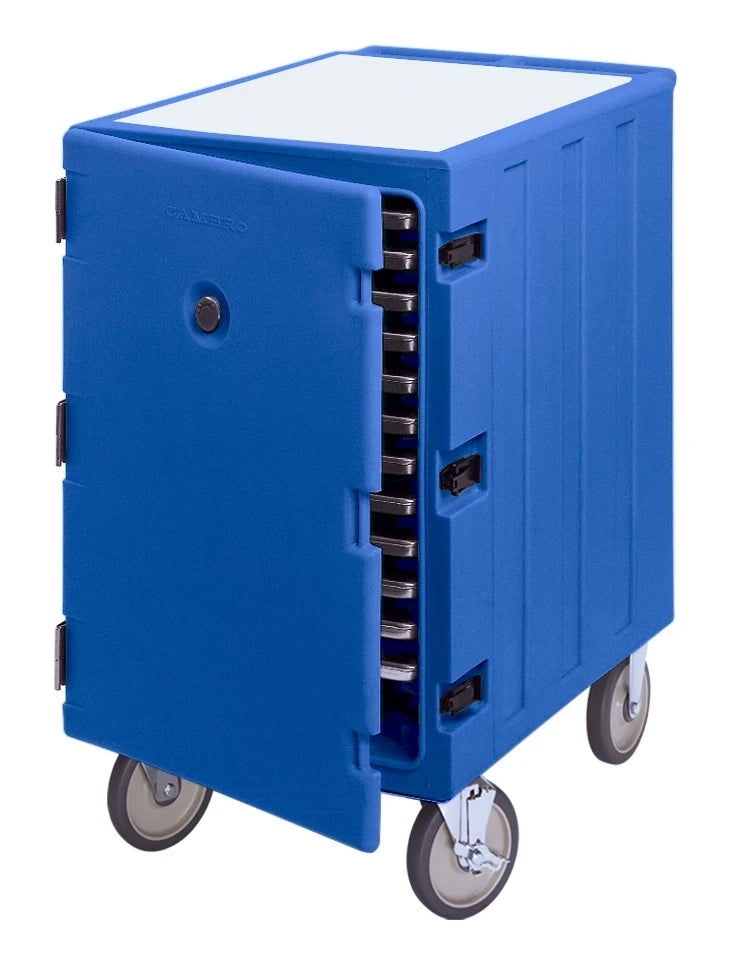 Cambro 1826LTC186 13-pan sheet pan carrier in navy blue
