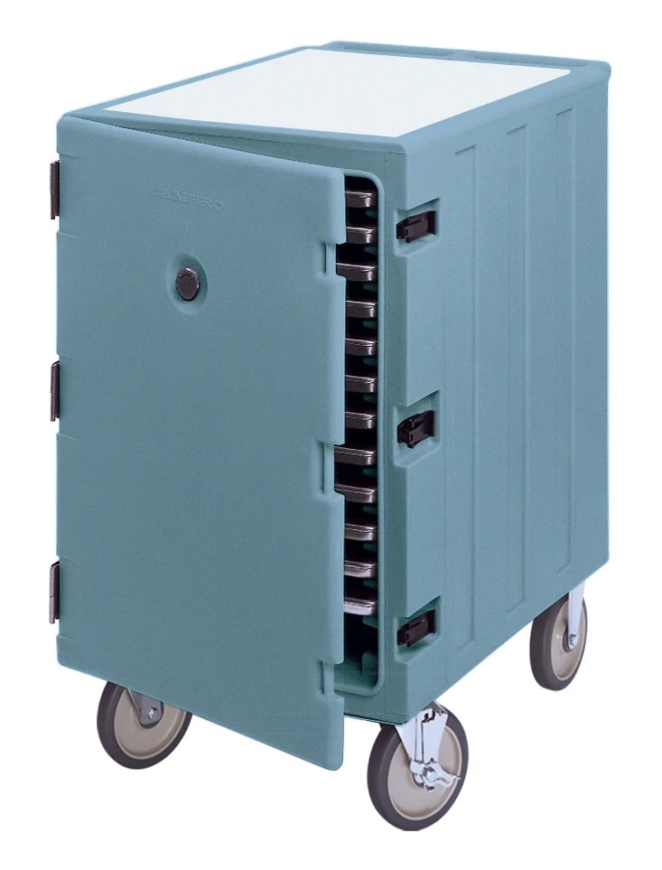 Cambro 1826LTC401 13-pan sheet pan carrier in slate blue