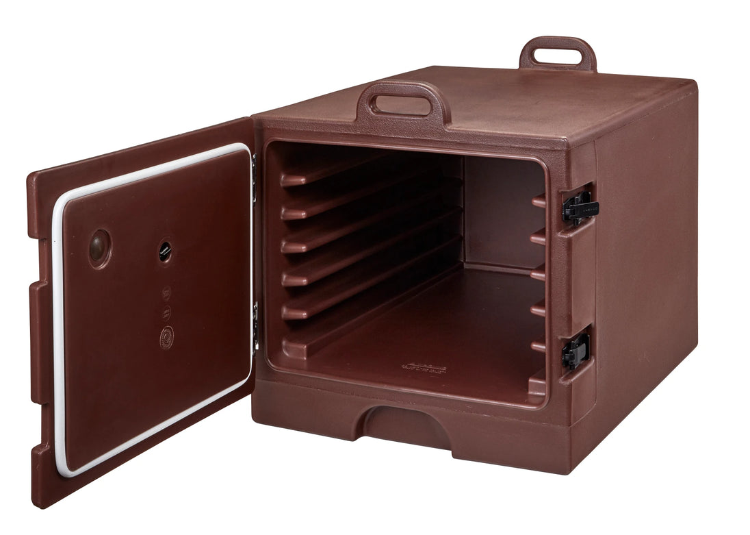 Cambro 1826MTC131 Camcarrier tray and sheet pan carrier in dark brown