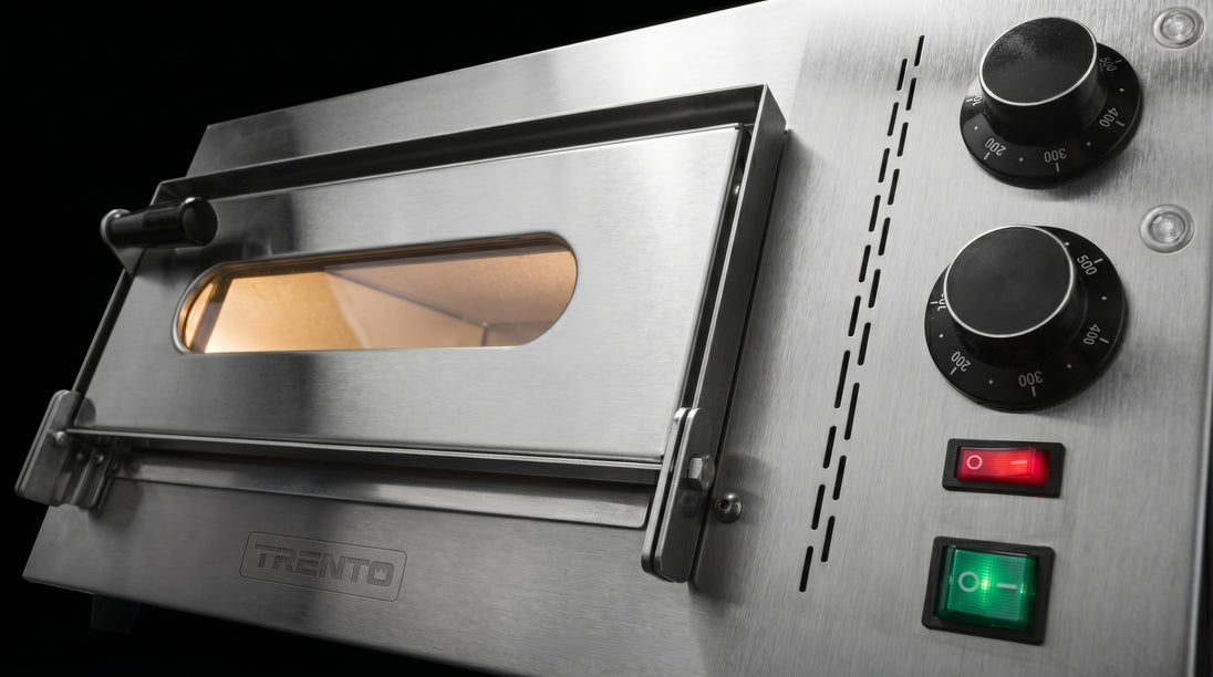 Omcan PE-IT-0005-110V pizza oven alternate view